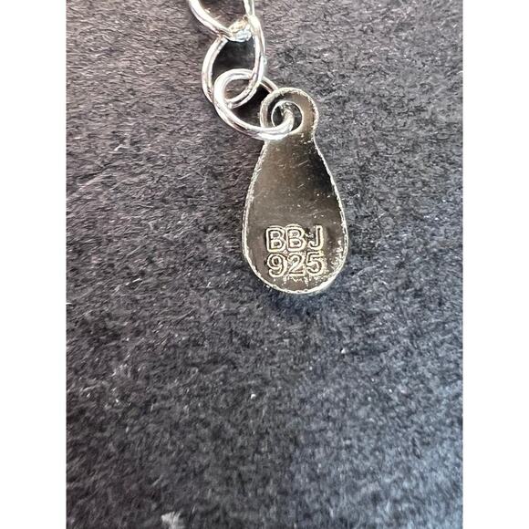 Bella Luce lab green spinel and CZ rhodium over sterling silver pendant chain - Picture 4 of 11